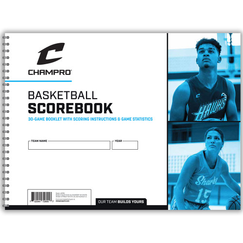 Vist Large View of Product Image Which is NEW CHAMPRO BASKETBALL SCOREBOOK
