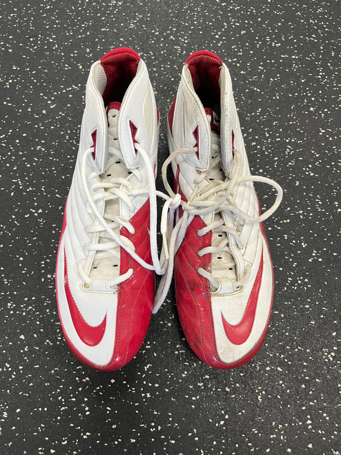 Vist Large View of Product Image Which is Used Nike Adult FB Cleats Red Senior 11.5