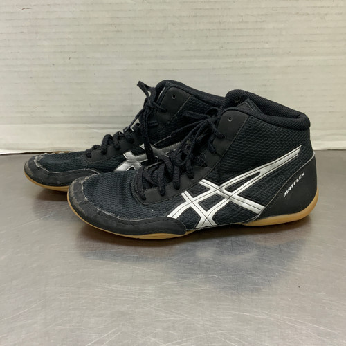 Vist Large View of Product Image Which is Used Asics Wrestling Shoes Black Senior 8
