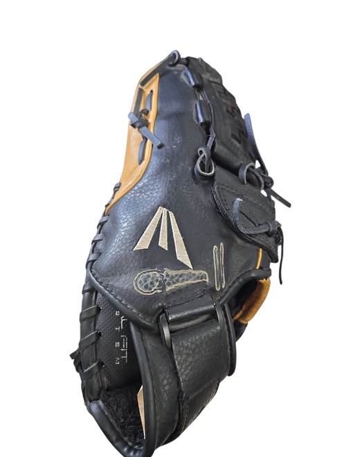 Vist Large View of Product Image Which is Used Easton BLACK MAGIC BB/SB Glove LH Throw Brown 13"