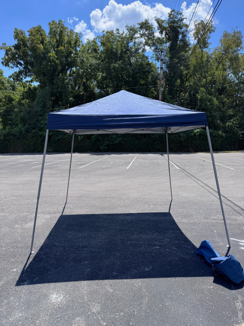 Vist Large View of Product Image Which is Used Quest 10X10 INSTANT POP UP CANOPY Multi-person & Family Tent Navy Blue Family