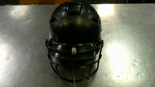Vist Large View of Product Image Which is Used Schutt BATTING HELMET Batting Helmet w/Mask Black SM