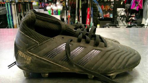 Vist Large View of Product Image Which is Used Adidas Soccer Cleats Black Senior 5