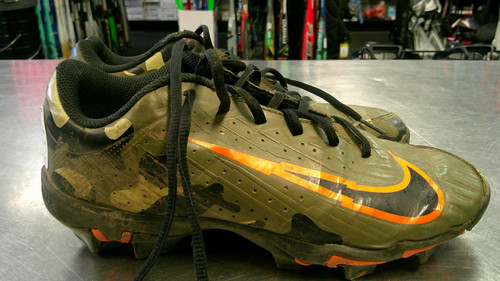 Vist Large View of Product Image Which is Used Nike FASTFLEX BB/SB Cleats Green Junior 05.5
