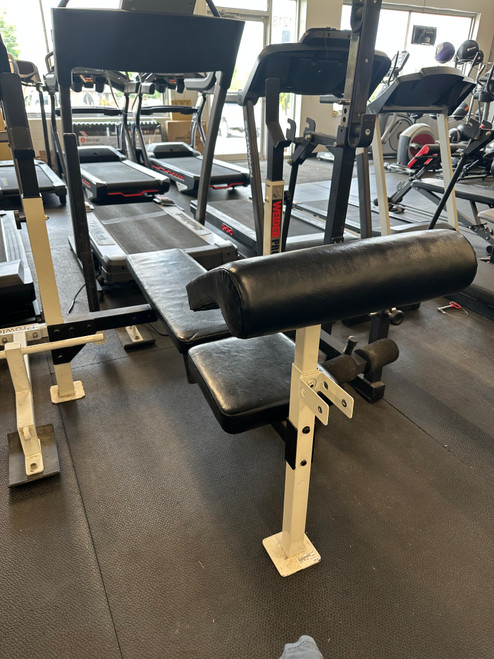 Vist Large View of Product Image Which is Used Weider PRO 800 Olympic Bench