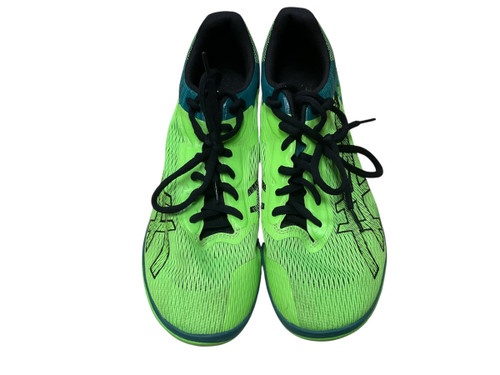 Vist Large View of Product Image Which is USED Asics Track & Field Cleats Adult Green Senior 11