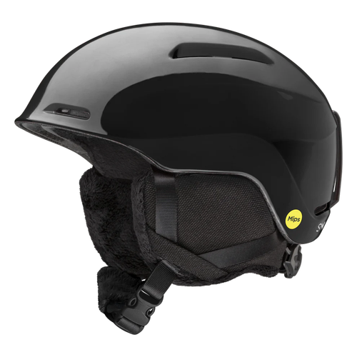 Vist Large View of Product Image Which is New Smith Glide Jr. MIPS 2026 Kids' Snow Helmet Black- XS