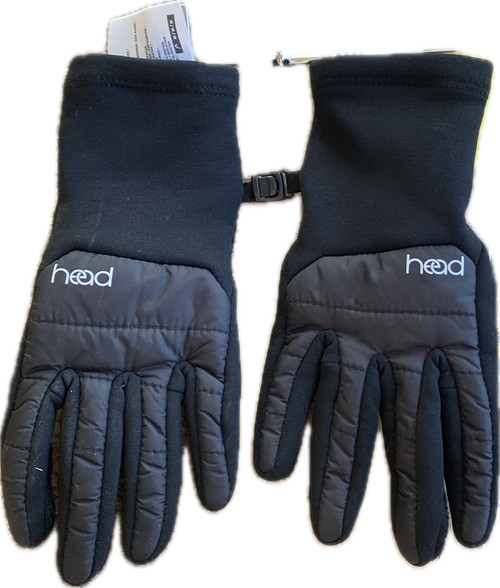 Vist Large View of Product Image Which is Used Head Outerwear Boys Gloves Black SM