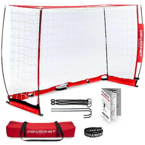 Vist Large View of Product Image Which is New POWERNET 6X4 SOCCER GOAL