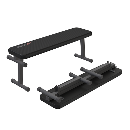 Vist Large View of Product Image Which is New FOLDABLE FLAT BENCH 440LB CAPACITY