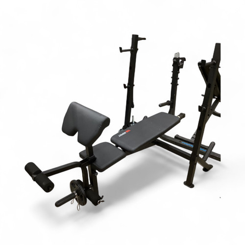 Vist Large View of Product Image Which is New OLYMPIC BENCH 600LB CAPACITY