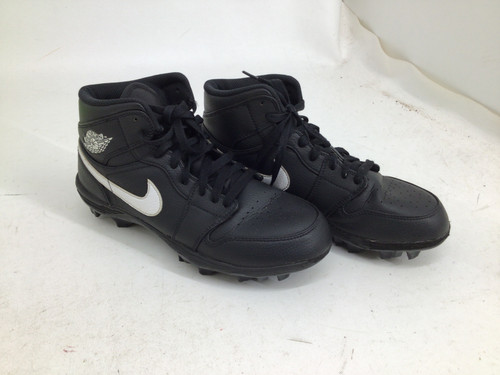 Vist Large View of Product Image Which is Used Nike JORDAN 1 MID SR 8.0 FB CLEAT Adult FB Cleats Black Senior 8
