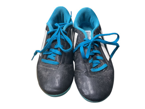 Vist Large View of Product Image Which is USED Adidas PGO789006 Soccer Cleats Black Junior 02.5