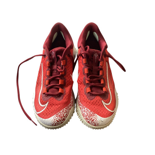 Vist Large View of Product Image Which is Used Nike RENEW BB/SB Cleats Red Senior 8