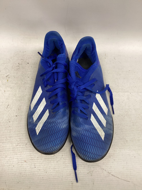 Vist Large View of Product Image Which is Used Adidas Soccer Turf Shoes Royal Blue Junior 04