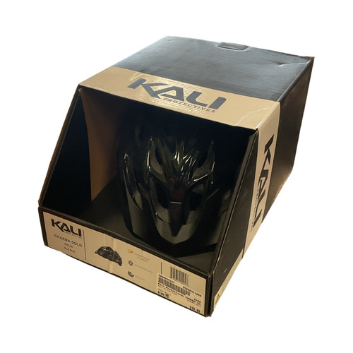 Vist Large View of Product Image Which is Kali Protectives CHAKRA SOLO Bike Helmet Black MD
