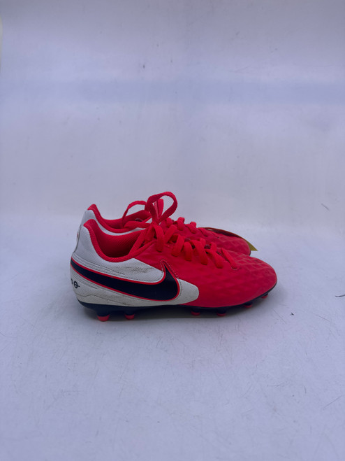 Vist Large View of Product Image Which is Used Nike Soccer Cleats Red Youth 13.0