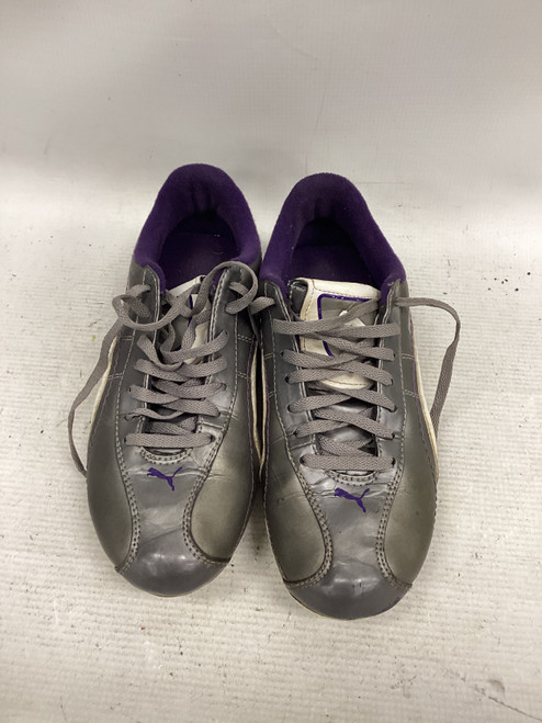 Vist Large View of Product Image Which is Used Puma Soccer Cleats Grey Senior 7