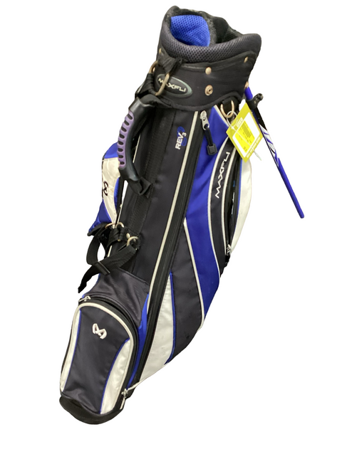 Vist Large View of Product Image Which is Used Maxfli REV3 Jr Stand Bag Royal Blue