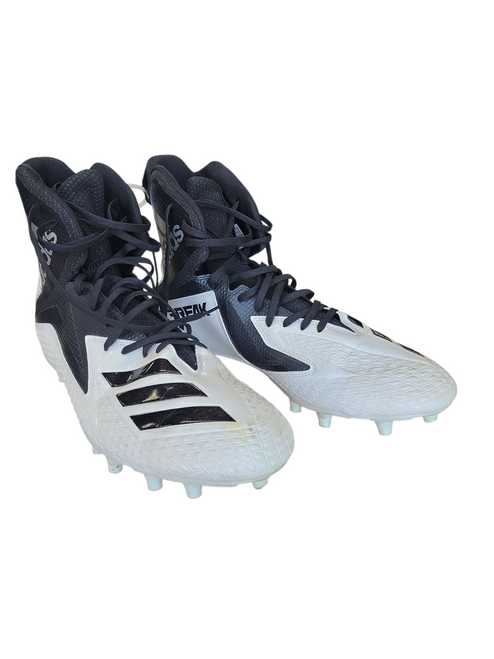 Vist Large View of Product Image Which is Used Adidas Adult FB Cleats White Senior 14