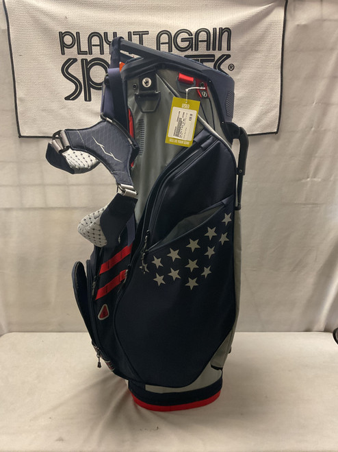 Vist Large View of Product Image Which is Used Sun Mtn 4.5LS 14 WAY Mens Stand Bag Navy Blue