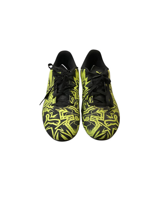 Vist Large View of Product Image Which is Used Puma Soccer Cleats Yellow Youth 08.5