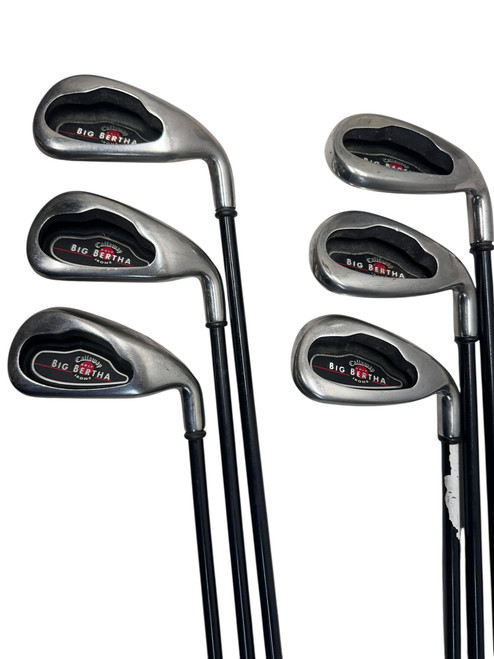 Vist Large View of Product Image Which is Used Callaway BIG BERTHA IRONS Mens Iron Set RH 5I-PW