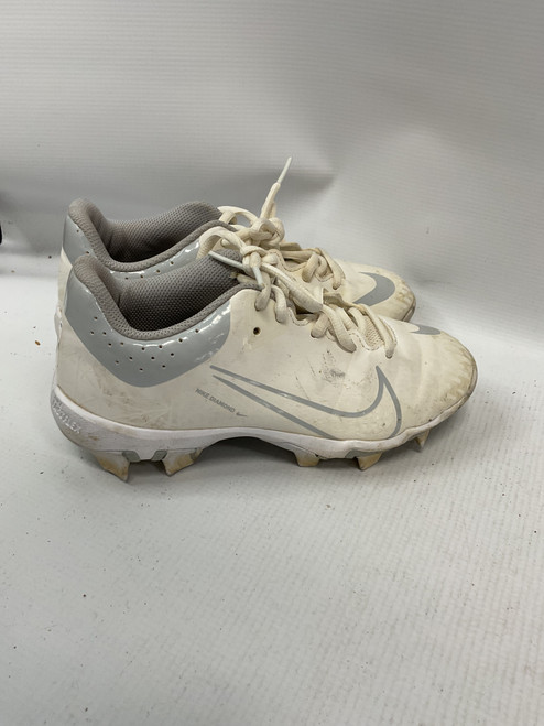 Vist Large View of Product Image Which is Used Nike DIAMOND BB/SB Cleats White Junior 02.5