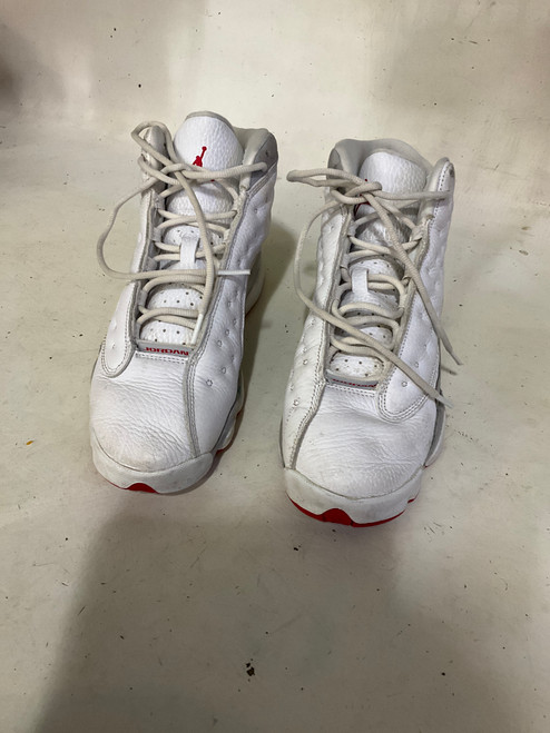 Vist Large View of Product Image Which is Used Jordan Basketball Shoes M White Senior 7