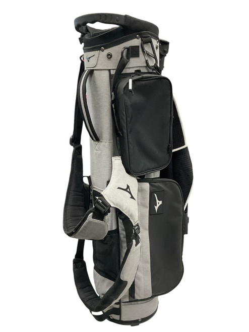 Vist Large View of Product Image Which is Used Mizuno BR-D2 CARRY BAG Mens Stand Bag Grey
