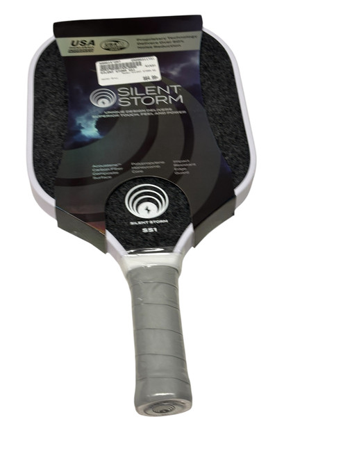 Vist Large View of Product Image Which is New Owl Sports SILENT STORM SS1 Pickleball Paddle