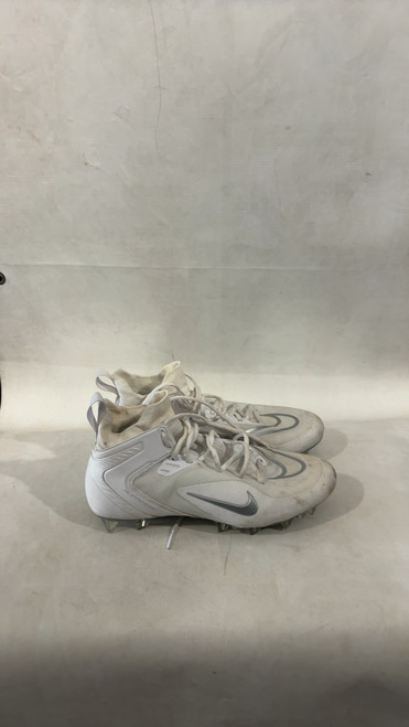 Vist Large View of Product Image Which is Used Nike LAX Cleats Mens White Senior 11