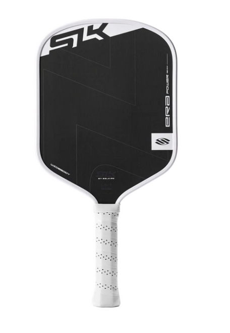 Vist Large View of Product Image Which is New Selkirk Era Power Wide Pickleball Racquet - White