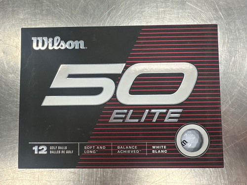Vist Large View of Product Image Which is New WILSON FIFTY ELITE WH 12-PK