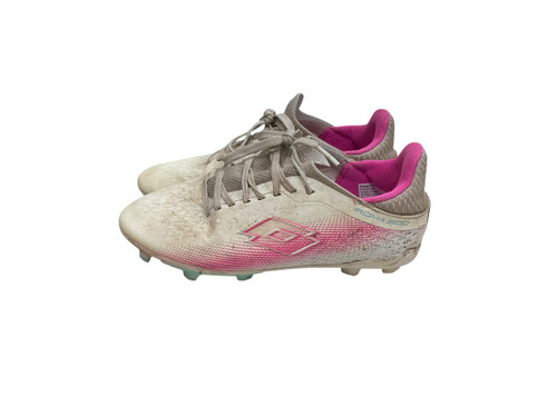 Vist Large View of Product Image Which is Used Lotto DSG-LSVV4P8X Soccer Cleats White Junior 02