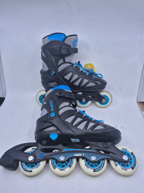 Vist Large View of Product Image Which is Used Capix ADJUSTABLE 5-8 Senior Rec Fitness Skates Black Adjustable