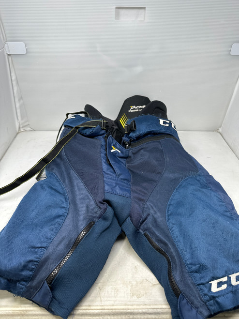 Vist Large View of Product Image Which is Used CCM TACKS 7092 Junior Pant Navy Blue MD