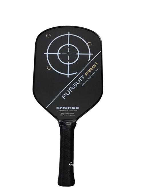 Vist Large View of Product Image Which is Used ENGAGE PURSUIT PRO 1 Pickleball Racquet Black