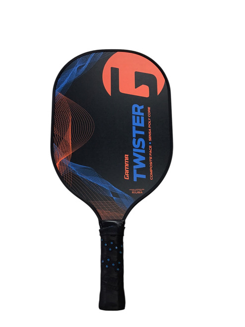 Vist Large View of Product Image Which is Used Gamma Sports TWISTER Pickleball Racquet Black