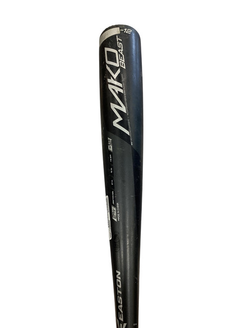 Vist Large View of Product Image Which is Used Easton MAKO BEAST BB/SB USSSA 2 3/4 Bat 27"