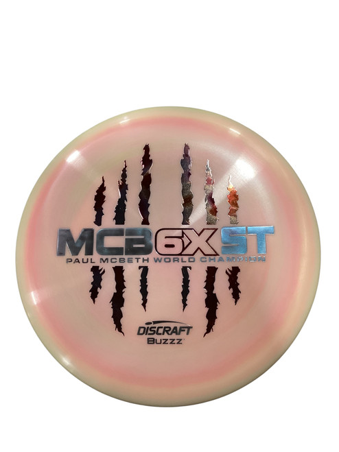 Vist Large View of Product Image Which is Used Discraft 6 CLAW BUZZZ Disc Golf Mid Range Orange