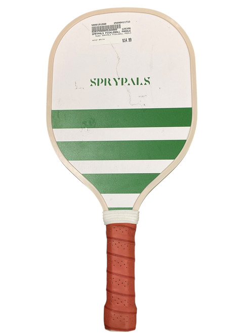 Vist Large View of Product Image Which is Used SPRYPALS PICKLEBALL PADDLE Pickleball Racquet White