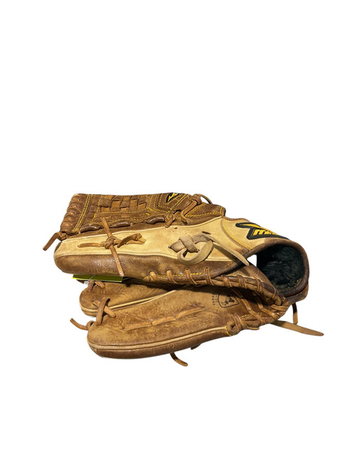 Vist Large View of Product Image Which is Used Mizuno CLASSIC BROWN GLOVE BB/SB Glove LH Throw Brown 12"
