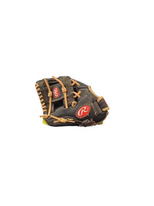 Vist Large View of Product Image Which is Used Rawlings HIGHLIGHT BB/SB Glove LH Throw Black 10 1/2"