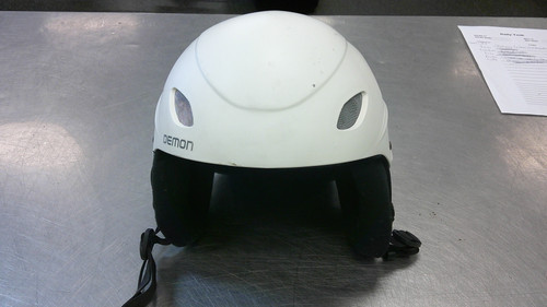Vist Large View of Product Image Which is Used Demon Snowsport Helmet Adult White MD