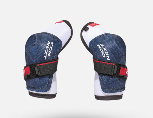 Vist Large View of Product Image Which is New CCM NEXT ELBOW PAD Youth Elbow Pads None LG