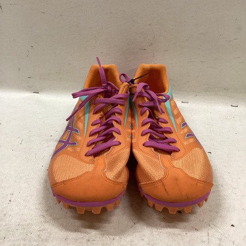 Vist Large View of Product Image Which is Used Asics Track & Field Cleats Adult Orange Senior 8.5