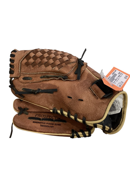Vist Large View of Product Image Which is Used Mizuno SURE FIT POWER CLOSE BB/SB Glove LH Throw Brown 11 1/2"