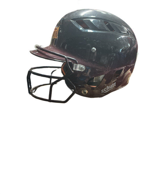 Vist Large View of Product Image Which is Used Mizuno MIZUNO BATTING HLMT Batting Helmet No Mask White MD