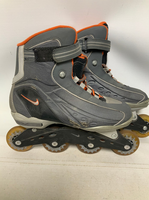 Vist Large View of Product Image Which is Used Nike N DORFIN 6 Senior Aggressive Skates Grey Senior 10